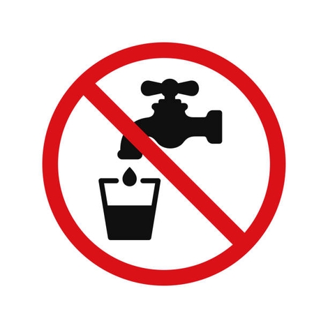 Restriction eau potable